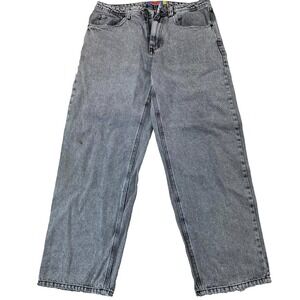 Empyre Jeans Men's Size 32‎ Black Wash Denim RELAX 90s Y2K Style Baggy Wide Leg